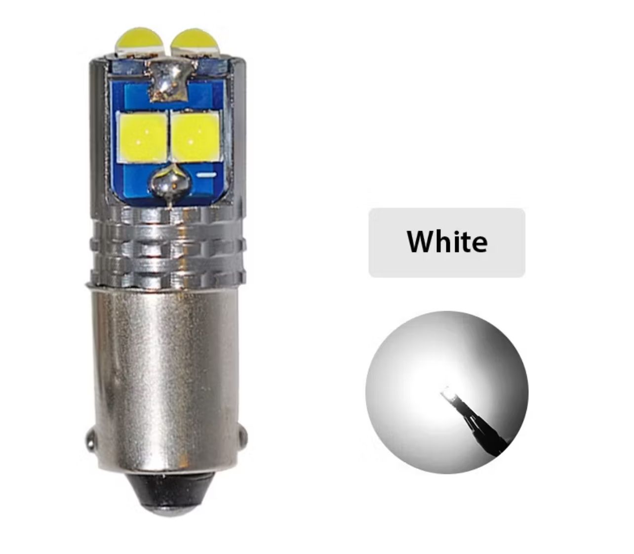 LED Super Bright BA9S T4W T11 W6W Car LED Bulb Interior/Reading/ License Plate Light