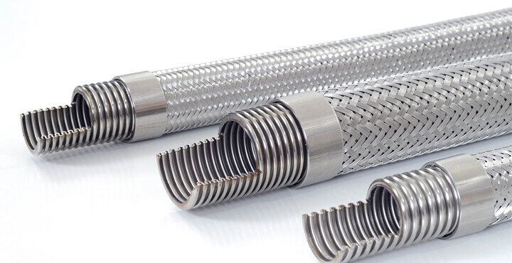 Flytech Stainless Steel Flexible Metal Hose [3/4'' x 20m]