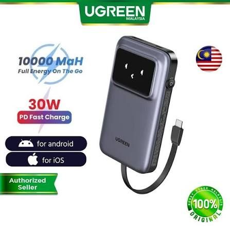 UGREEN POWER BANK BUILT IN USB-C 30W