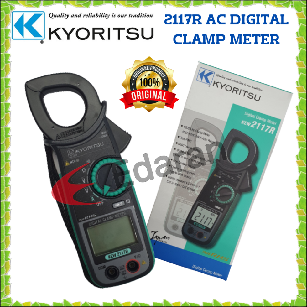 KYORITSU KEW 2117R DIGITAL CLAMP METER