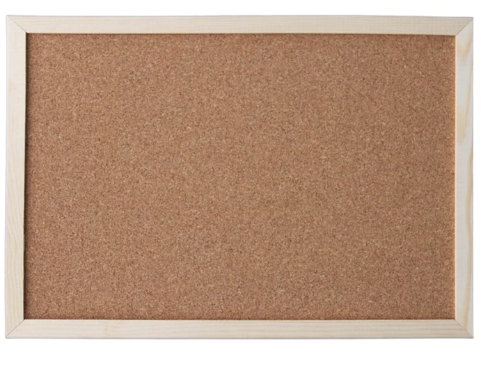 Cork board Wood Framed Cork Bulletin Board Memo Photo Wall Board - 40 x 60cm