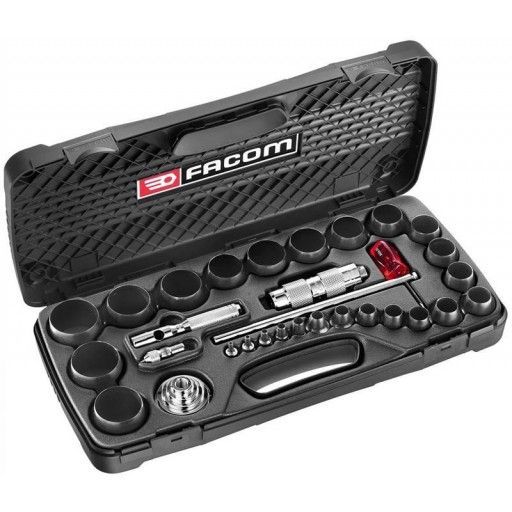 Facom 26 Piece Gasket Punch Kit Cutting