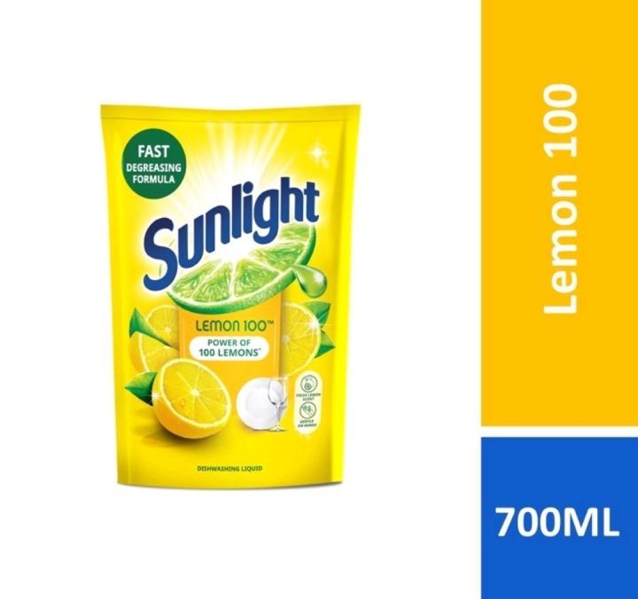 Sunlight Dishwash Refill Pack Lemon 700ml