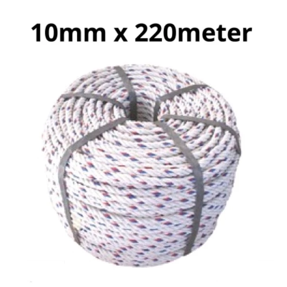 OEM PP Rope Blue & White 10mm x 220meter