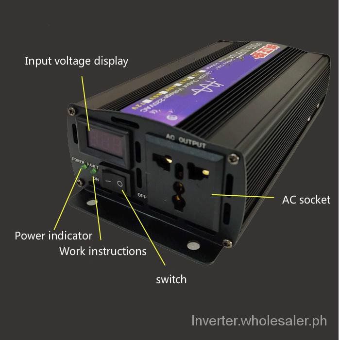 Pure sine wave inverter 26000W Original Converter Solar Inverter Car Inverter Inverter Solar Power Inverter 12V to 220V (26000W/12V-220V)