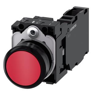Siemens 3SU1 Series Push Button Red 22mm