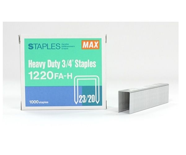 MAX HEAVY DUTY STAPLES 1220 FAH