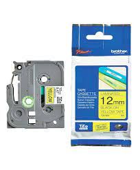 Brother TZe-631 Laminated Tape 12mm x 8m Black on Yellow