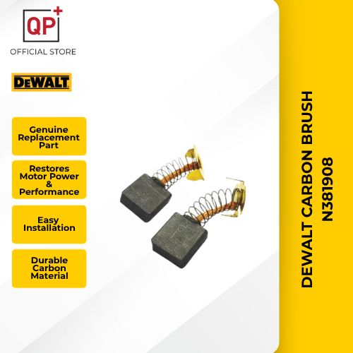 DEWALT CARBON BRUSH N381908 / 5140063-05 - 2PC FOR CHOP SAW D28720/KTM355/CS2000 l BERUS KARBON l 碳刷-