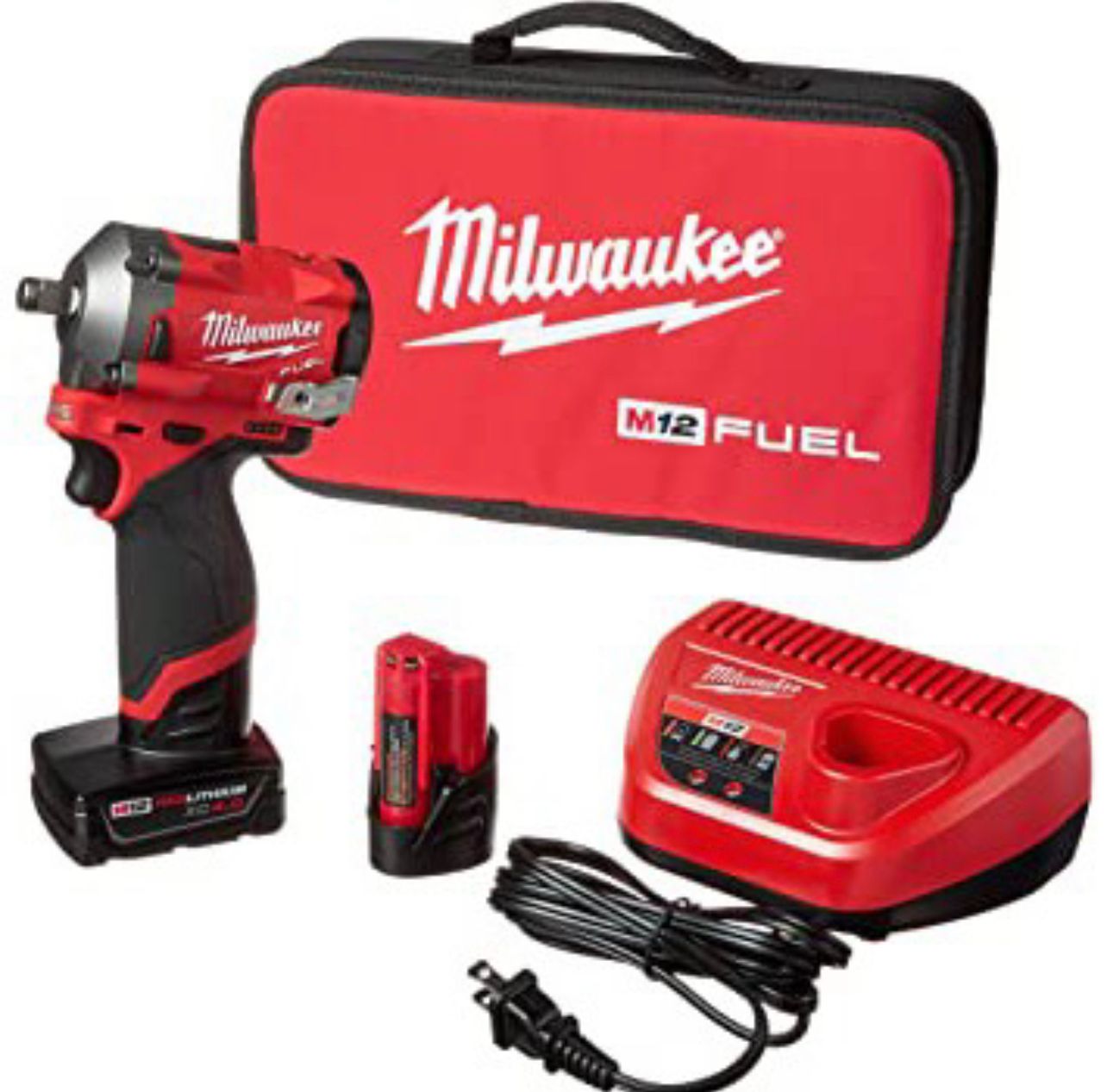 Milwaukee M12 FUEL 1/2” Stubby Impact Wrench Quality Power Tool