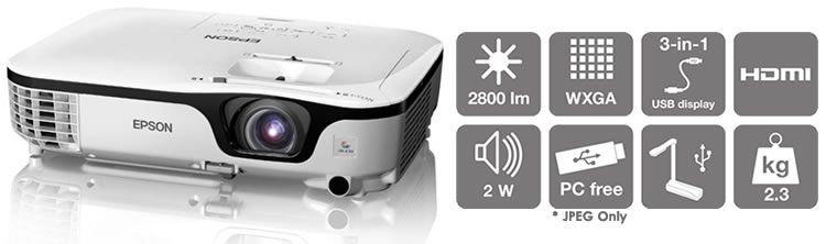 EB-E12 XGA 3LCD Projector EPSON