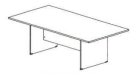 RECTANGULAR CONFERENCE TABLE