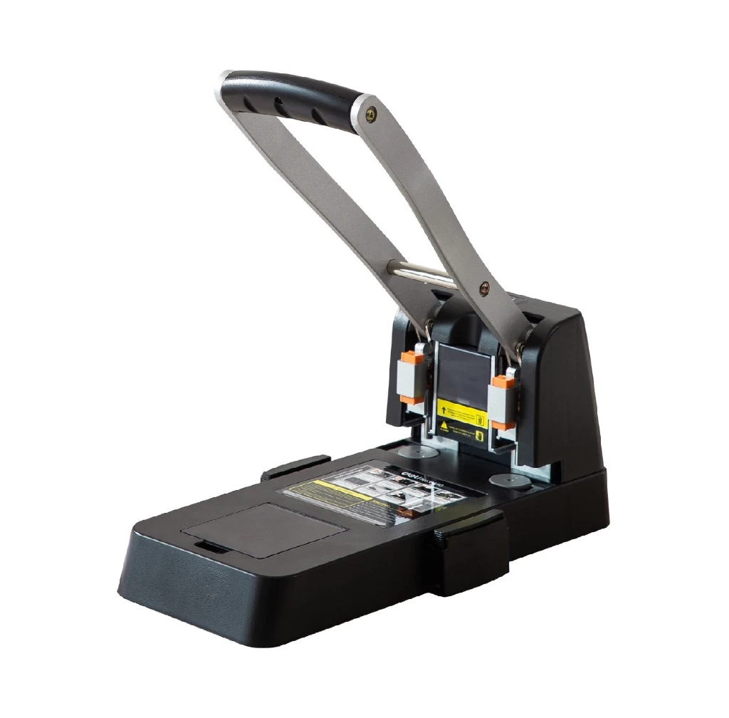Deli 2-Hole Heavy Duty Punch (6mm x 80mm) 150 Sheets