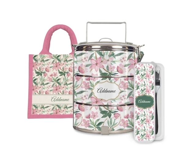 Matching Lunch Box + Cutlery set