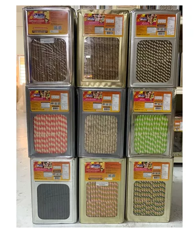 VFoods Wafer Rolled Stick - Fancy Chocolate / Fancy Strawberry / Zebra Chocolate / Vo Choco/ Premium Choco/Latte /Magic/