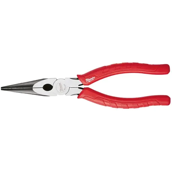 Milwaukee 8" (203mm) Comfort Grip Long Nose Pliers 48-22-6101