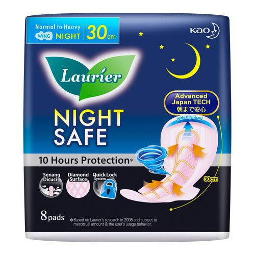 LAURIER NIGHTSAFE  WING 30CM 8S