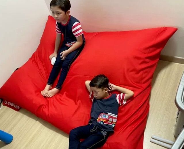 Bean Bag Two Layer Flexy (3.5 KG) Inc Filling Full Set Washable