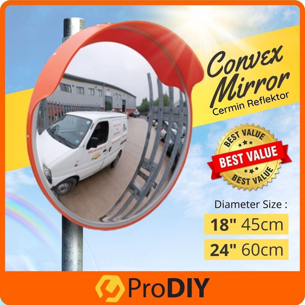 OUTDOOR CONVEX MIRROR