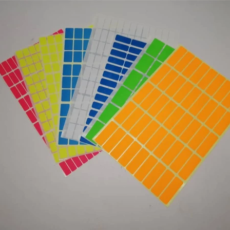 Astar Square Self Adhesive Colour Label Sticker ( 10's / pkt )