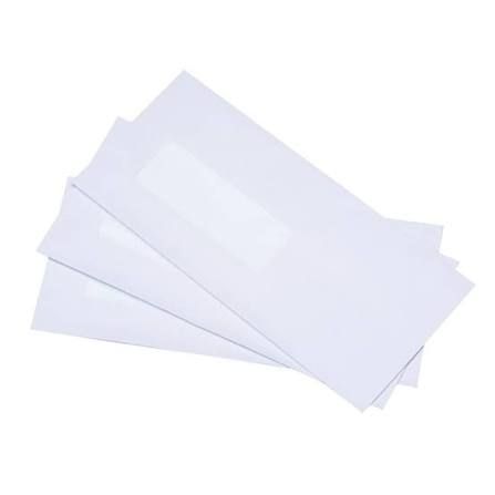 4.5" X 9.5" WHITE WINDOW ENVELOPE -500 PCS (BOX) / WHITE ENVELOPE / SAMPUL SURAT