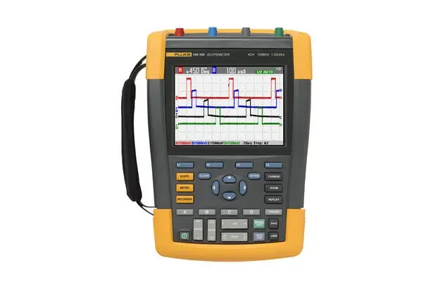 Fluke 190-204 FLUKE-190-204-III Fluke-190-204-iii,scopemeter 4 Channel 200mhz Color