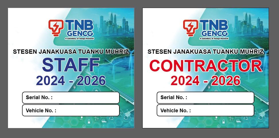 STICKER CERMIN KERETA