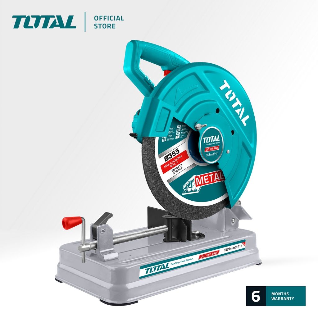 TOTAL TS223589 CUT OFF SAW 2200W (FREE 1 PC CUTTING DISC.)