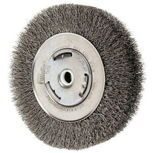WHEEL WIRE BRUSH 6"