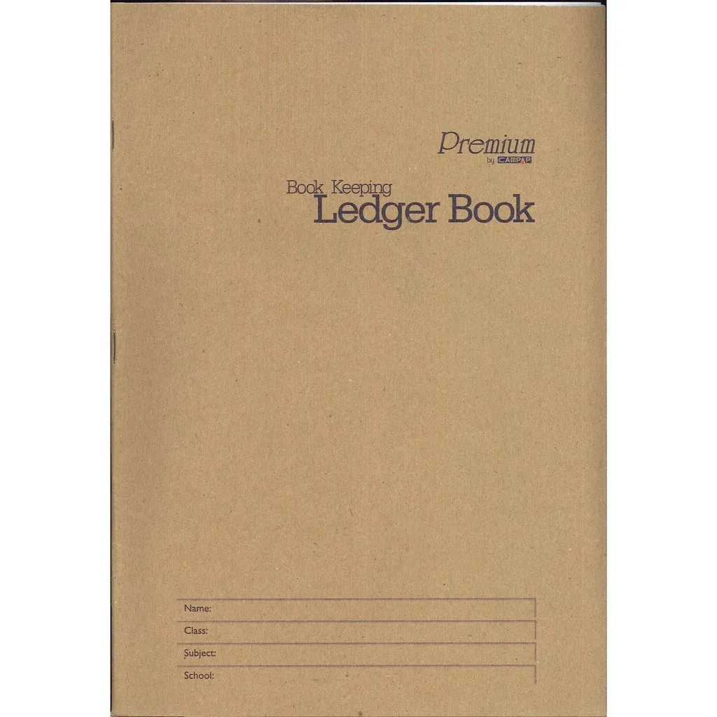 A4 BOOK KEEPING (LEDGER) 40 PAGES INCLUDING COVER