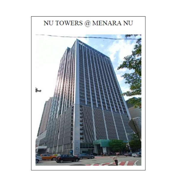 OEM Access Card with Printing for Menara NU @ Nu Tower