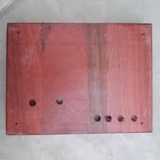 9 Inch x 12 Inch Meter Board Wood / Papan Meter Kayu with Hole