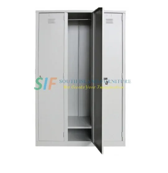 STEEL MULTIPLE LOCKER 3 COMPARTMENT (1143W x 457D x 1828H mm)