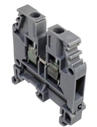 ENTRELEC M4/6 SCREW CLAMP TERMINAL BLOCKS FEED THROUGH GREY (1SNA115116R0700)