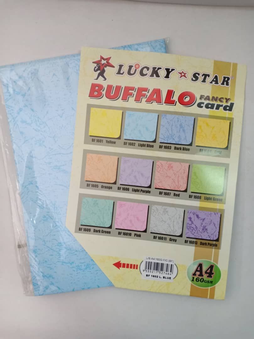 A4 FANCY BUFFALO CARD 150GSM