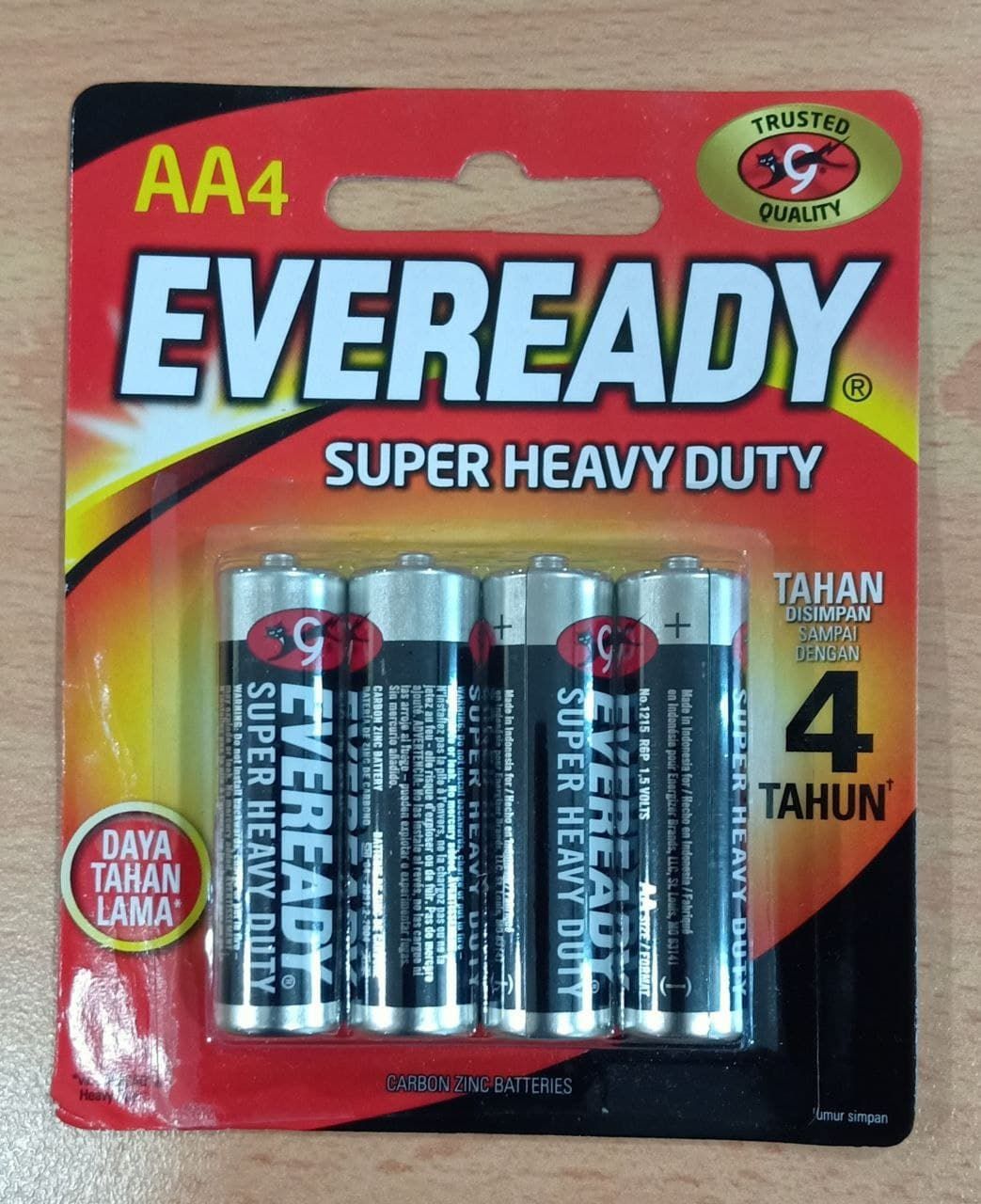 AA Battery Eveready Super Heavy Duty (1pack/4pc)