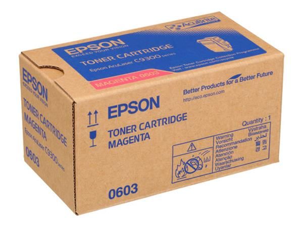 Genuine Malaysia Epson Warranty Epson - Epson C13S050603 Magenta Toner Cartridge