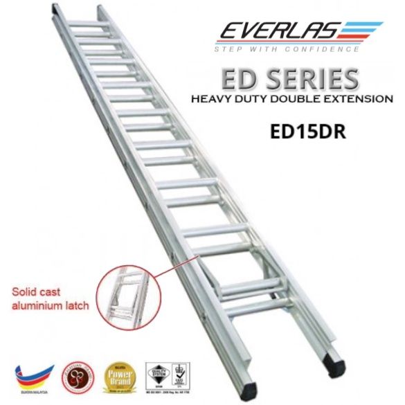 EVERLAS DOUBLE SIZE LADDER -ALL SIZE / TANGGA / LADDER