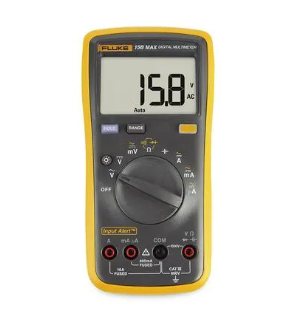 Fluke 15B MAX-01 FLK-15B MAX-01/APC Flk-15b Max-01/apc,upgraded 15b+ With Input Alert And 4mm Test Leads
