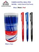 Faber Castell Ball Pen Click X7 0.7 mm Red