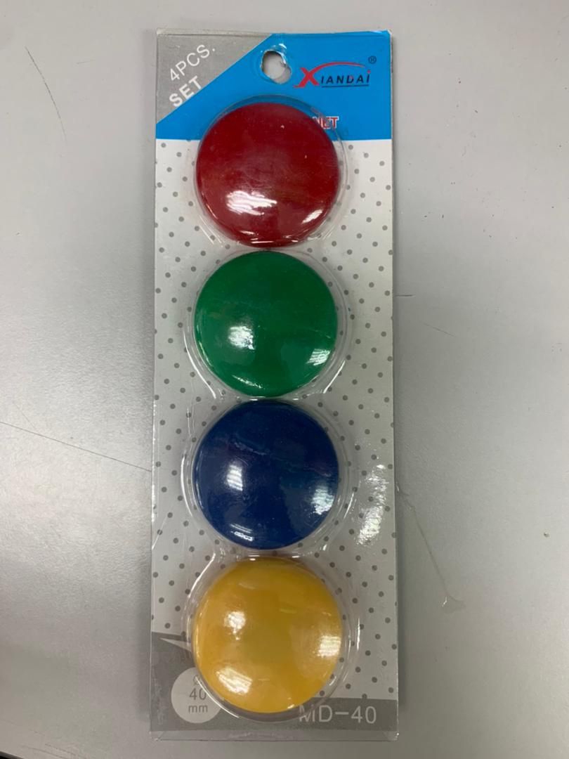 COLOUR MAGNET MD-40 4PCS/SET