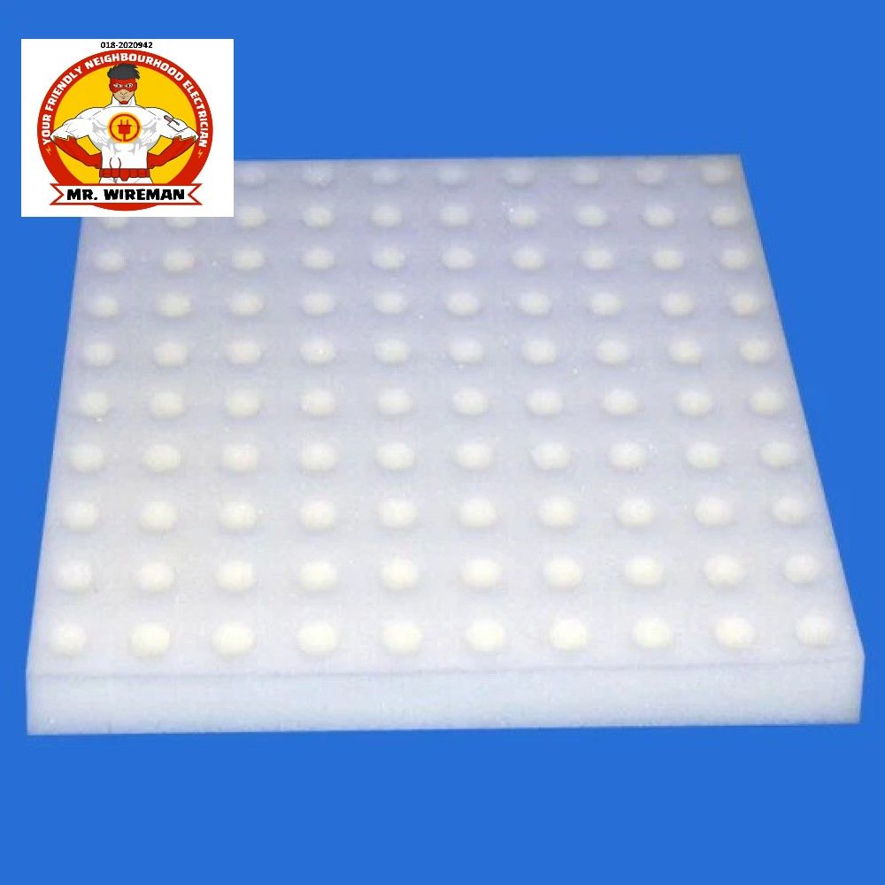 100 cubes Premium Quality Germination Sponge Hydroponic Span semai benih hidroponik