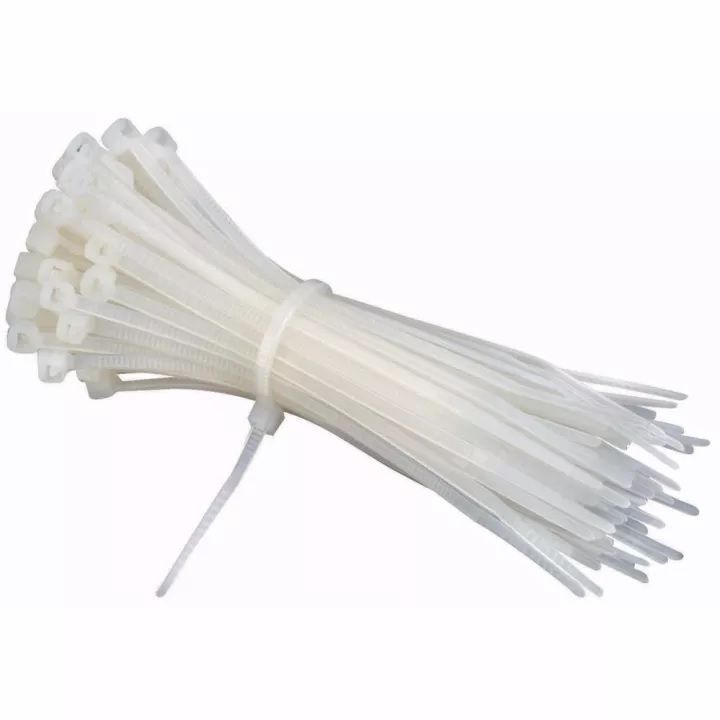 CABLE TIES WHITE (100PCS) - 6", 8", 12"