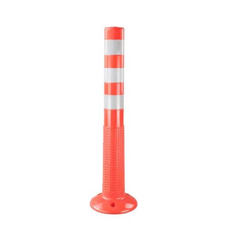 Flexible Road Warning Post 70CM - Reflective Traffic Bollard | Road Safety Delineator Post