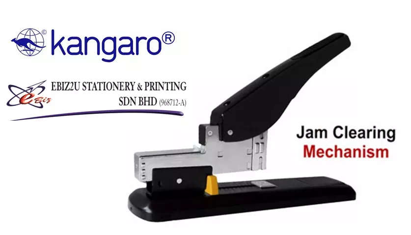 Kangaro Heavy Duty Stapler HD-1213 - 100 sheets (Stationery,Office Automation, penumbuk, stapler paper, Heavy Duty Stapler, Stapler Kangaro)
