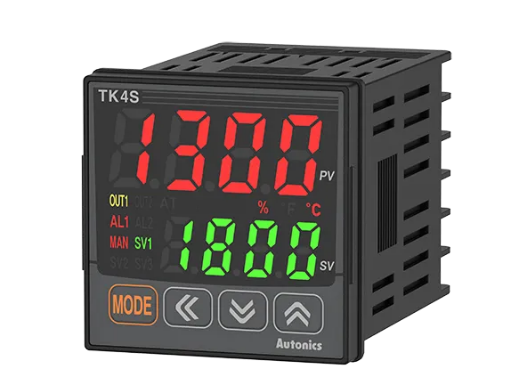 Autonics TK4S-12RN Temperature Controller + J Thermocouple