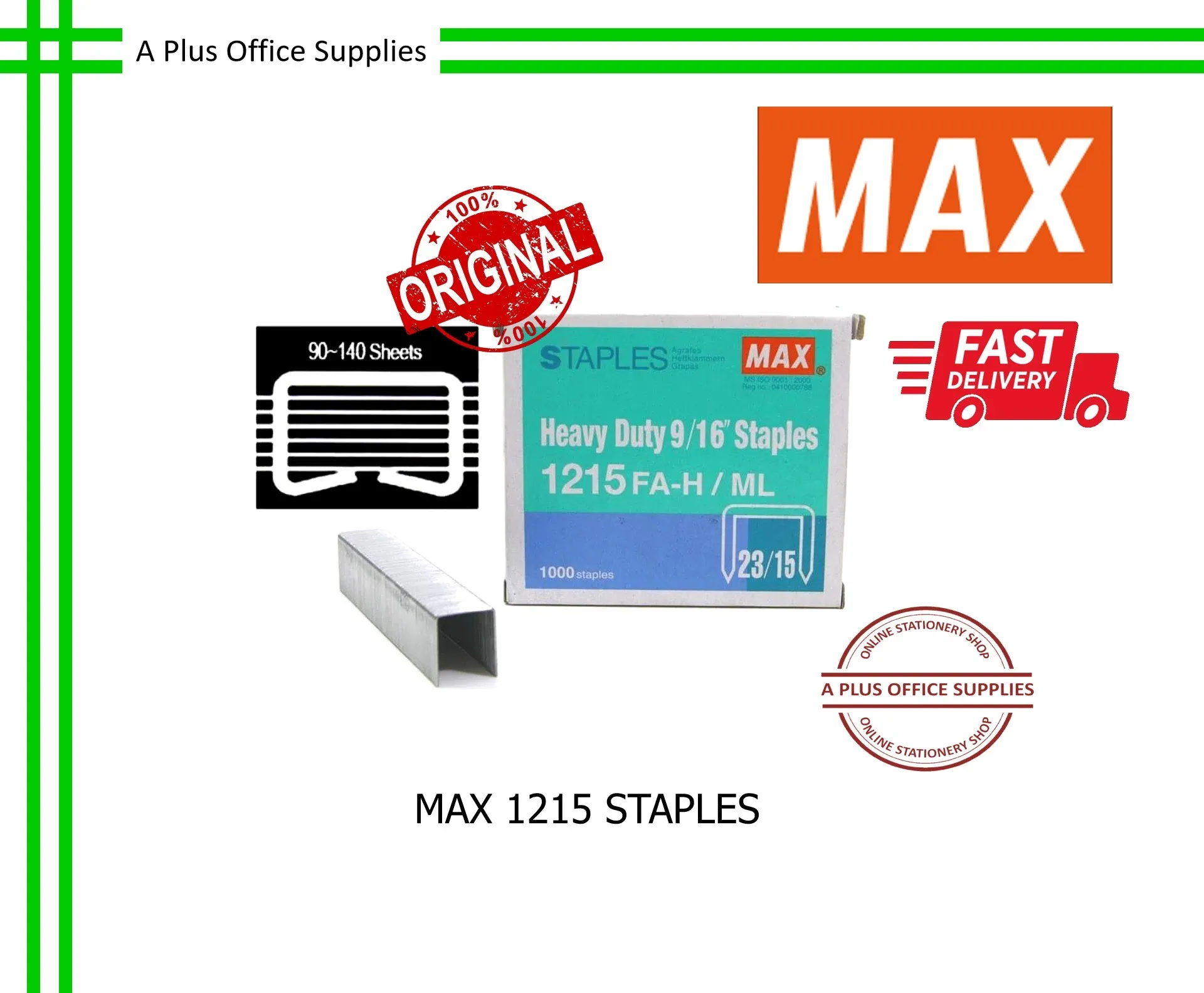 MAX 1215 Staples / Dawai Kokot