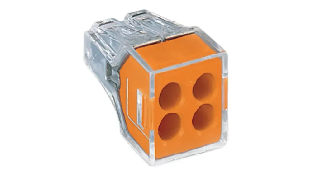 WAGO terminal block push in