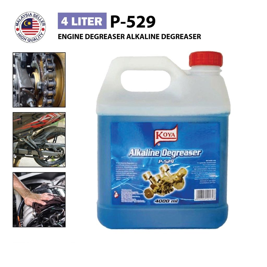 Koya P529 Heavy Duty Alkaline Degreaser 500ML / 4 Liter