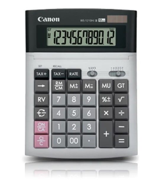 CANON DESKTOP CALCULATOR WS-1210HI